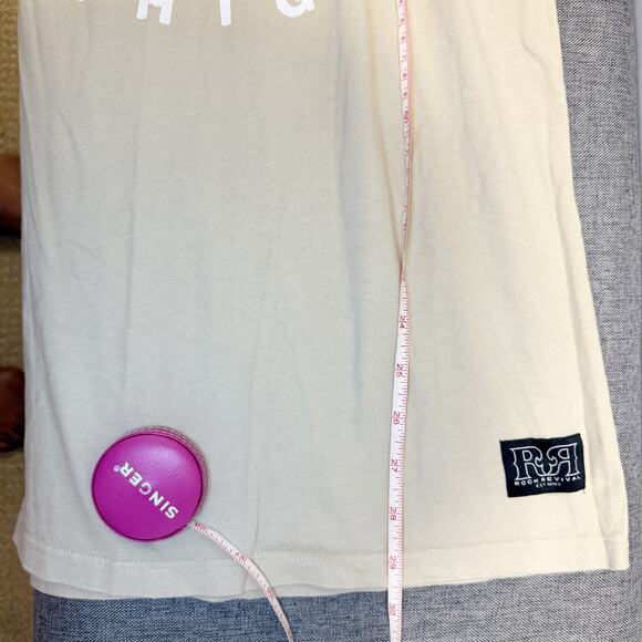 Rock Revival Sand Beige Aaric Graphic Print Short Sleeve T-Shirt Top Mens Size M - Picture 10 of 11